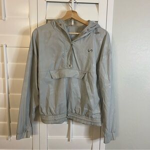 TLF Women’s Athletic Covert Camo Rain Zipper Hoodie gray size Small like new